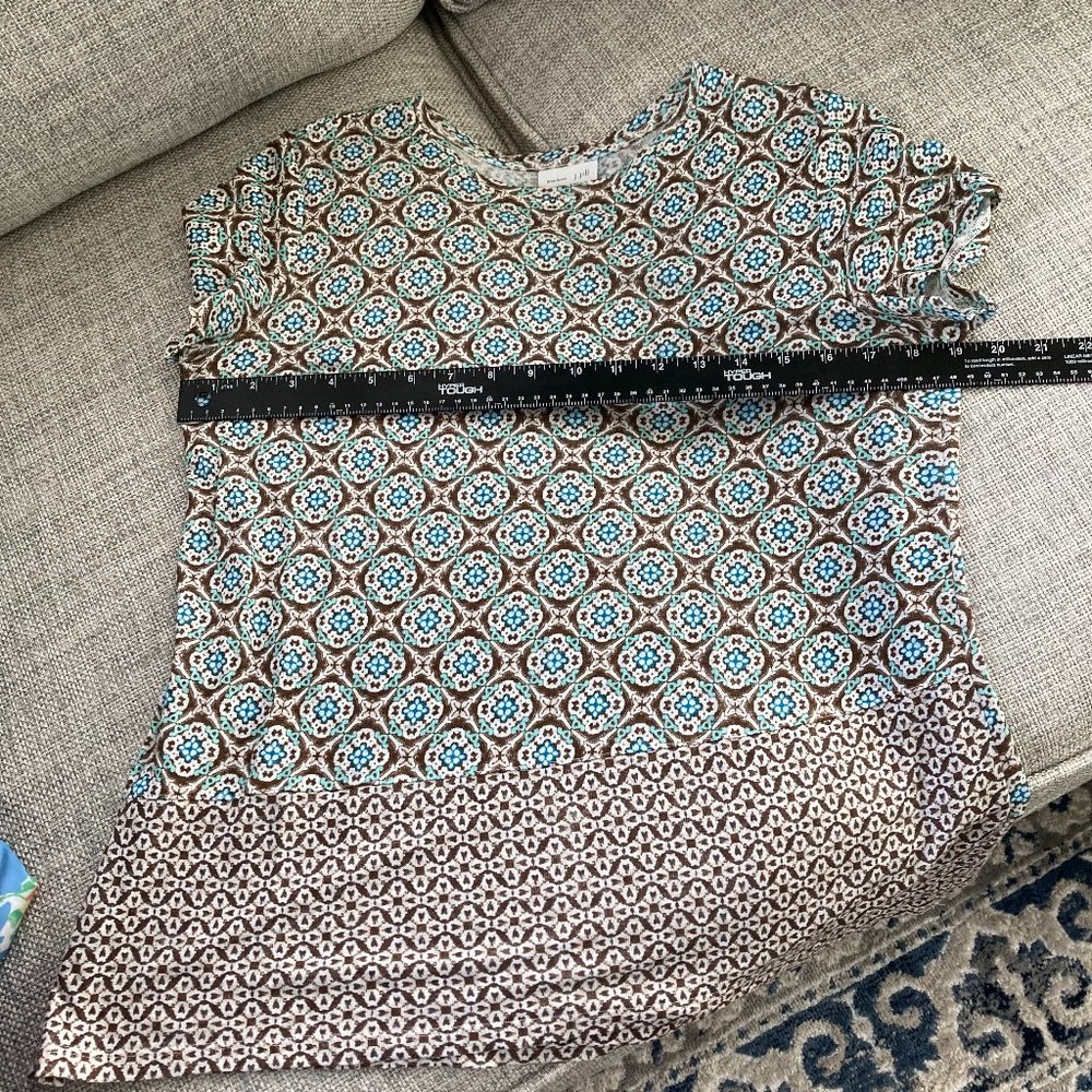 J.Jill Cap-Sleeve Top - Picture 4 of 6